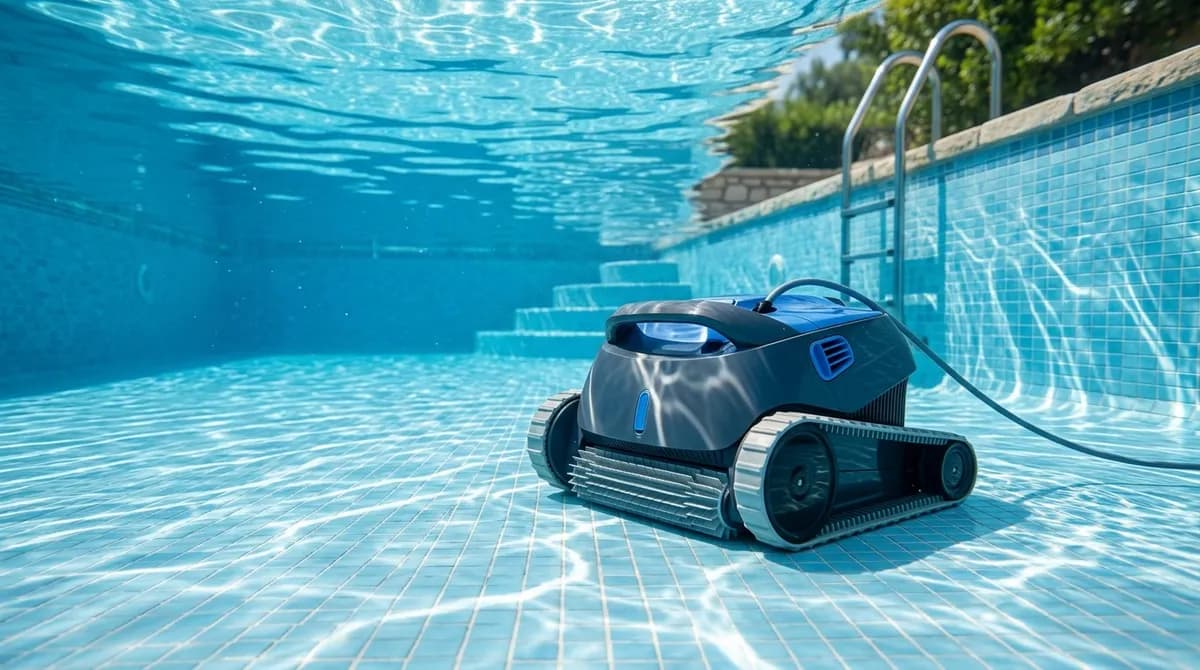 Bazénový robot: jak vybrat vysavač, který si bazén uklidí sám