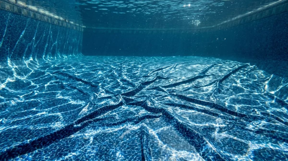 Jak rychle zalepit díru ve fólii bazénu
