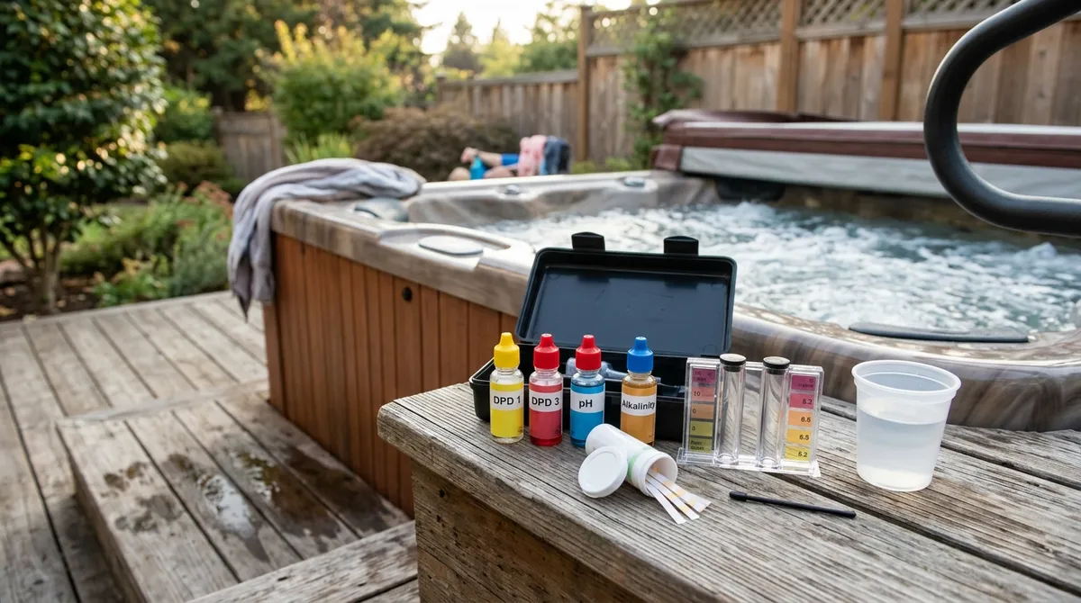 Ve správném pořadí: jak dávkovat chemii do vířivky