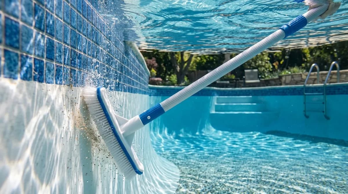 Vnitřní části šesticestného ventilu rozložené na stole